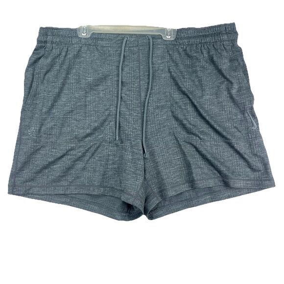 NWT Nike Shorts Dri-FIT 5" Inseam Unlined Gym Grey Yoga FB7786-065 Mens Size XXL - Picture 1 of 7